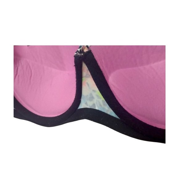 Victorias Secret Womens Colorful Everywhere Floral Pushup Underwire Bra Size 36B - Picture 10 of 11